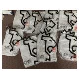 9 ALORE 3XL GREY T SHIRTS, US ARMY CORPS OF