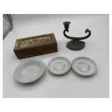 1776-1976 BRICK, CANDLE HOLDER, KAYSON COASTERS