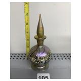 SIGNED CC TIFFANY FAVRILE IRIDESCENT PERFUME WITH