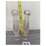 MORELAND PAIR OF 5" BUD VASES