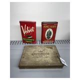 VELVET AND PRINCE TINS AND OTHERS