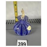 MURANO GLASS PERFUME BLUE TONES