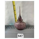 ART GLASS PERFUME BOTTLE