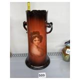 IOGH WARWICK HAND PAINTED PITCHER HAND PAINTED