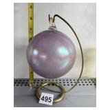 BLOOM GLASS ORNAMENT WITH STAND