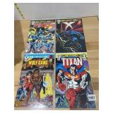 4 MINT CONDITION COMIC BOOKS SEE PHOTOS