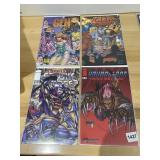 4 MINT CONDITION COMIC BOOKS SEE PHOTOS