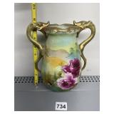 NIPPON HAND PAINTED VASE