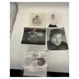 ANNIE LENNOX AUTOGRAPH PHOTO, DALE MIDKIFF