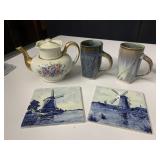 TEA POT LIMOGES FRANCE MADE FOR C. REIZENSTEIN