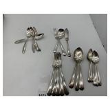 SILVER PLATE FLATWARE