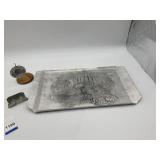 SEAGULL PEWTER BUSINESS CARD HOLDER, WENDELL
