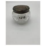 STERLING LID COVERED JAR 28.58 GRAMS