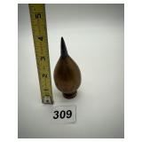LARGE SOLID BRASS PLUMB BOB
