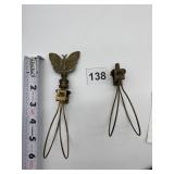 CLIP ON BULB HOLDER ONE W/ FINIAL