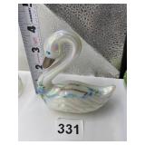 FENTON SIGNED SWAN