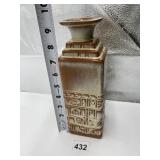 FRANKOMA BROWN GLAZED VASE