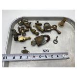 VALVES, LAMP FINIALS LOCK ETCETERA