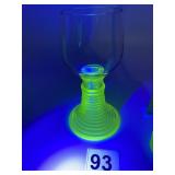 BEEHIVE STEM GERMAN WINE GLASS