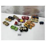 GROUP OF CARS INCLUDING MATCHBOX, HOT WHEELS ET