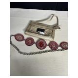 BEADED BELT, WRISTLET