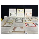 VARIETY OF FIRST DAY COVERS W/ PAGES