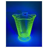 EAPG RICHARD AND HARTLEY THREE PANLE GLASS