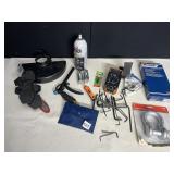 ASSORTED MULTI METER AND ALLEN KEYS BRAKE CALIPER