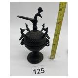 MIDDLE EASTERN BRONZE INCENSE BURNER