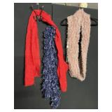 SCARVES INCLUDING NEW PINK ONE