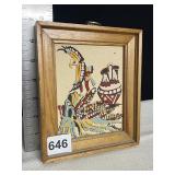 THE EAGLE DANCE CEREMONY DESERT SAND SIGNED C