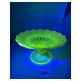 NORTHWOOD CANARY VASELINE URANIUM OPALESCENT