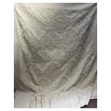 OFF-WHITE KING-SIZED BEDSPREAD