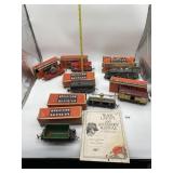 O GAUGE PREWAR STEAM ENGINE 7 PC LIONEL TRAIN