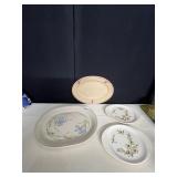 WELLSVILLE POTTERY PLATTER, SERVING PLATES