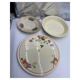 OVEN SERVE BOWLS AND PLATE