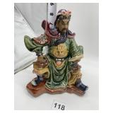 CHINESE POTTERY DEPICTING THE LEGENDARY GENERAL