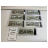 GROUP OF $2.00 NOTES NATIONAL PARKS