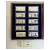 RECREATION 1878-1880 SILVER PLATED CERTIFICATES