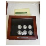 SILVER 99.9% PURE SILVER, 6 NATIVE AMERICAN