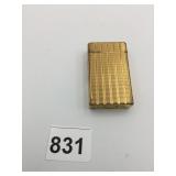 DUPONT PARIS GOLD TONE CIGARETTE LIGHTER