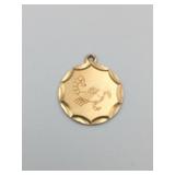 375 GOLD PENDANT 1.78G ZODIAC SCORPIO