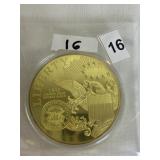 2014 LG 24 KT PLATED EAGLE