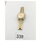 MICHAEL KORS GOLD TONE WRISTWATCH STAINLESS STEEL