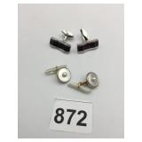 CUFF LINKS TATE OSSIAN SHELL KREISLER