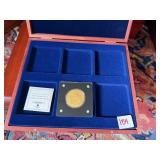1/200 OZ. .999 GOLD BUFFALO COIN IN PRESENTATION