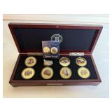 JOHN WAYNE 2018 24KT PLATED PROOF COLLECTION IN