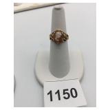 10K GOLD CAMEO RING SIZE 6
