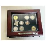 1907 - P + D, 1908-S, 1912-P BARBER HALVES