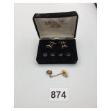 USA PIN CUFF LINK BOXED SET MR. FORMAL